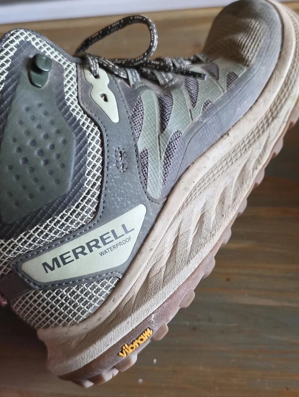 Merrell Women's Antora 3 Mid Waterproof Trail Shoes. Size 9.